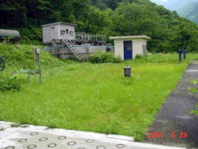 写真：葛原浄水場全景